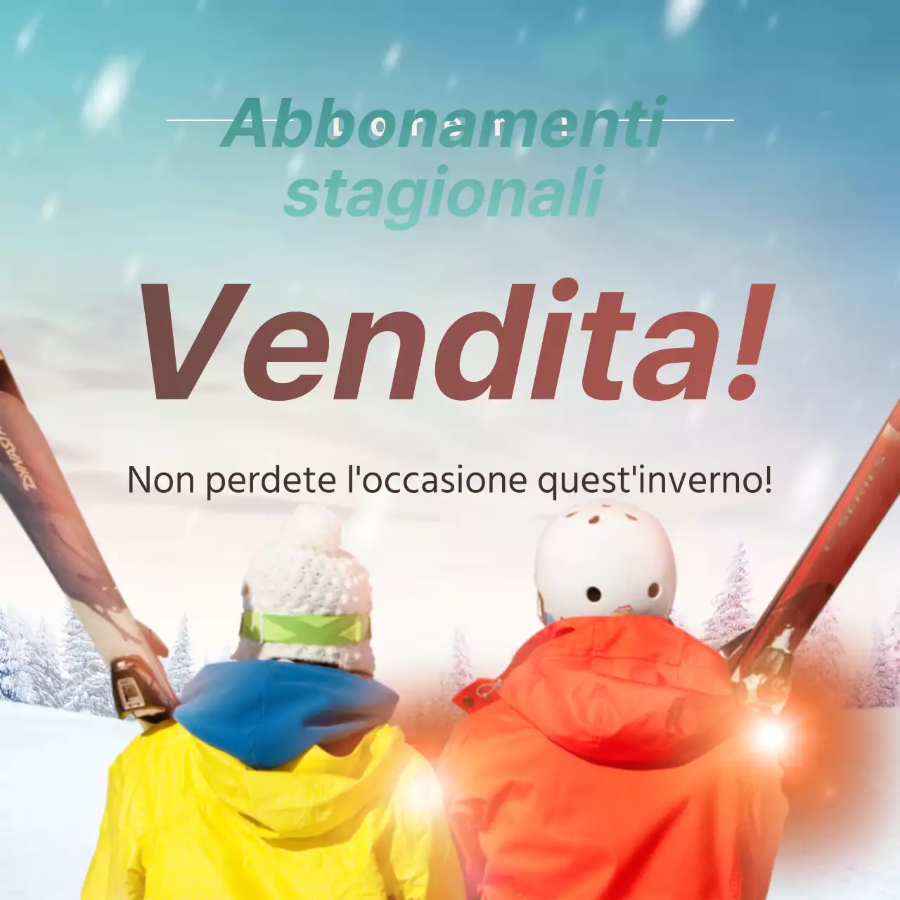 Abbonamenti stagionali agli impianti di risalita