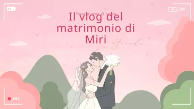 Vlog di preparazione al matrimonio di Pink Bride Tender