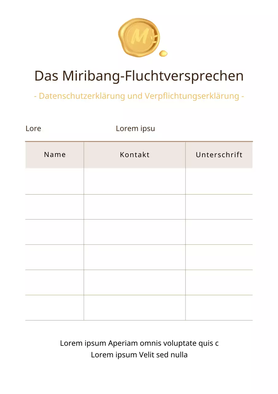 Vintage Flucht Spiel Warnung Poster in braun