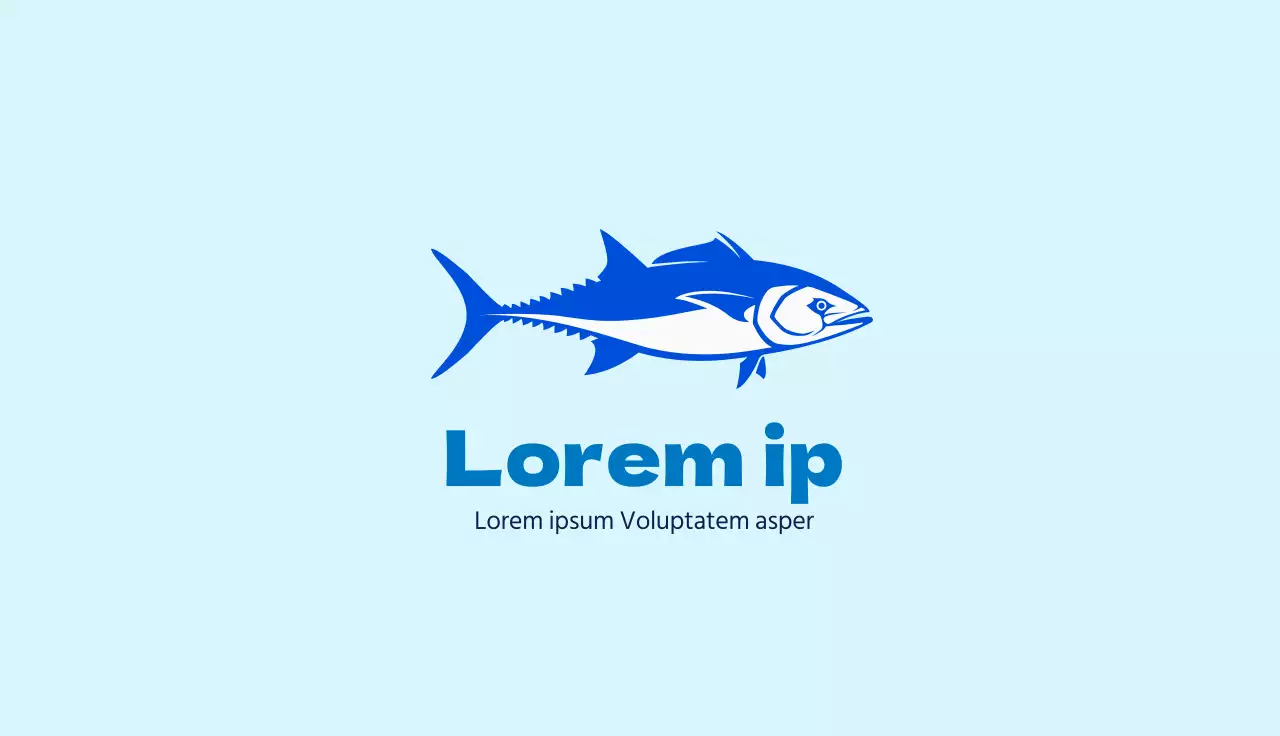 Ilustração azul pescarias limpas
