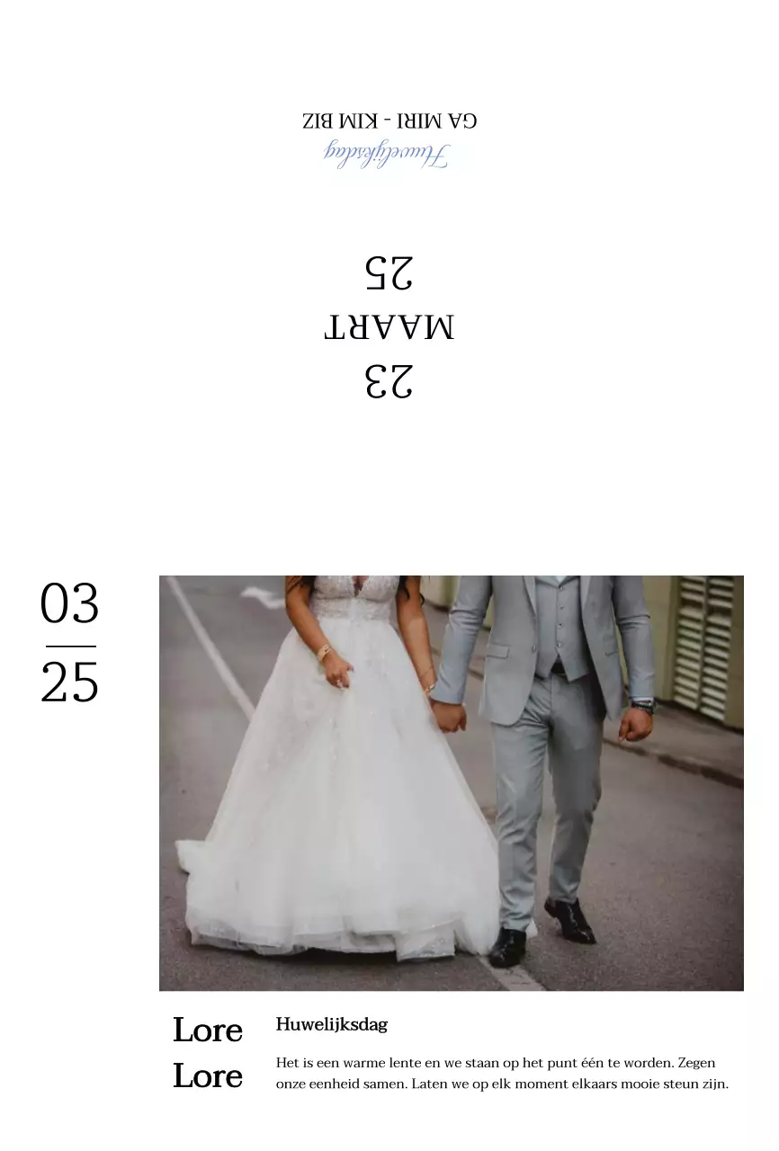 Huwelijksuitnodigingen in wit en eenvoudige frames