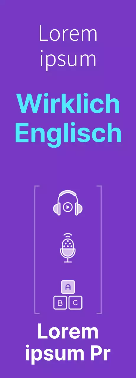 English Maths Academy in Lila und Hellblau