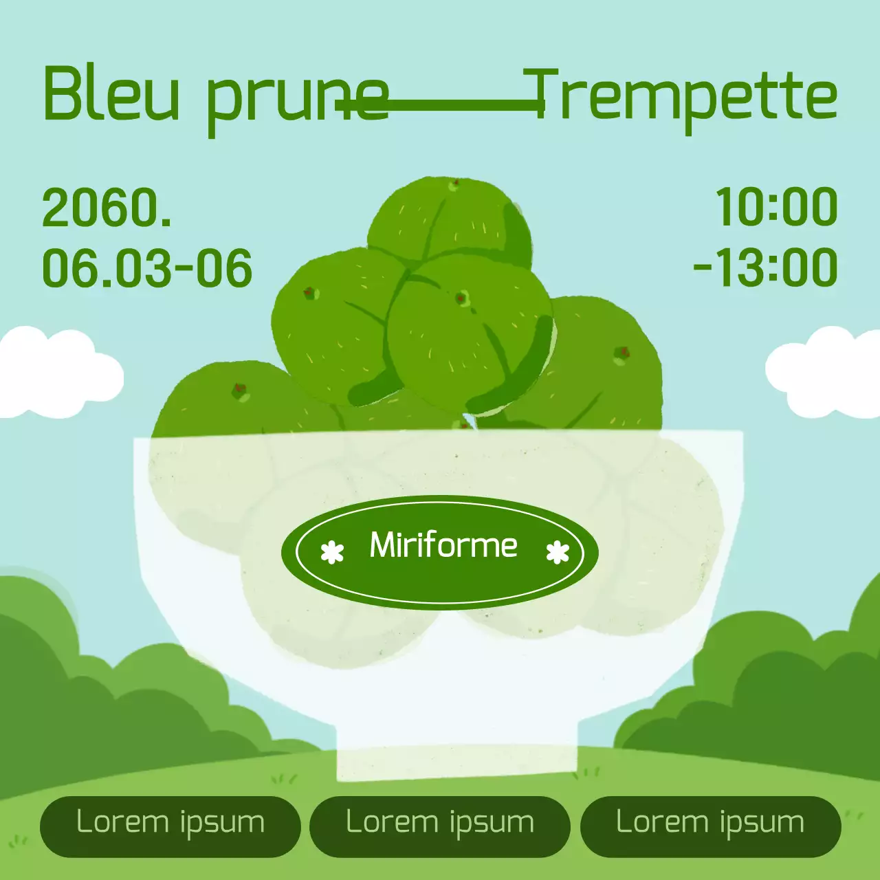 Promouvoir l'expérience de la fleur de prunier dans un cadre naturel verdoyant