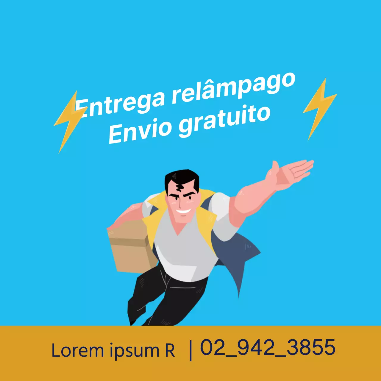 Ilustração azul Promover o transporte limpo