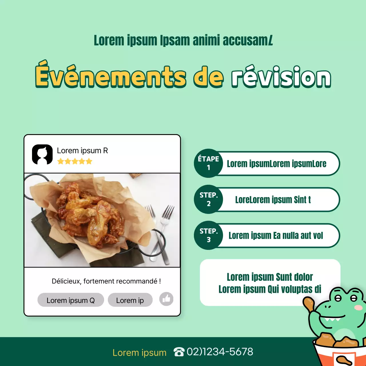 Minty cute concept delivery photo review event