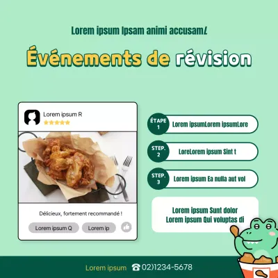 Minty cute concept delivery photo review event