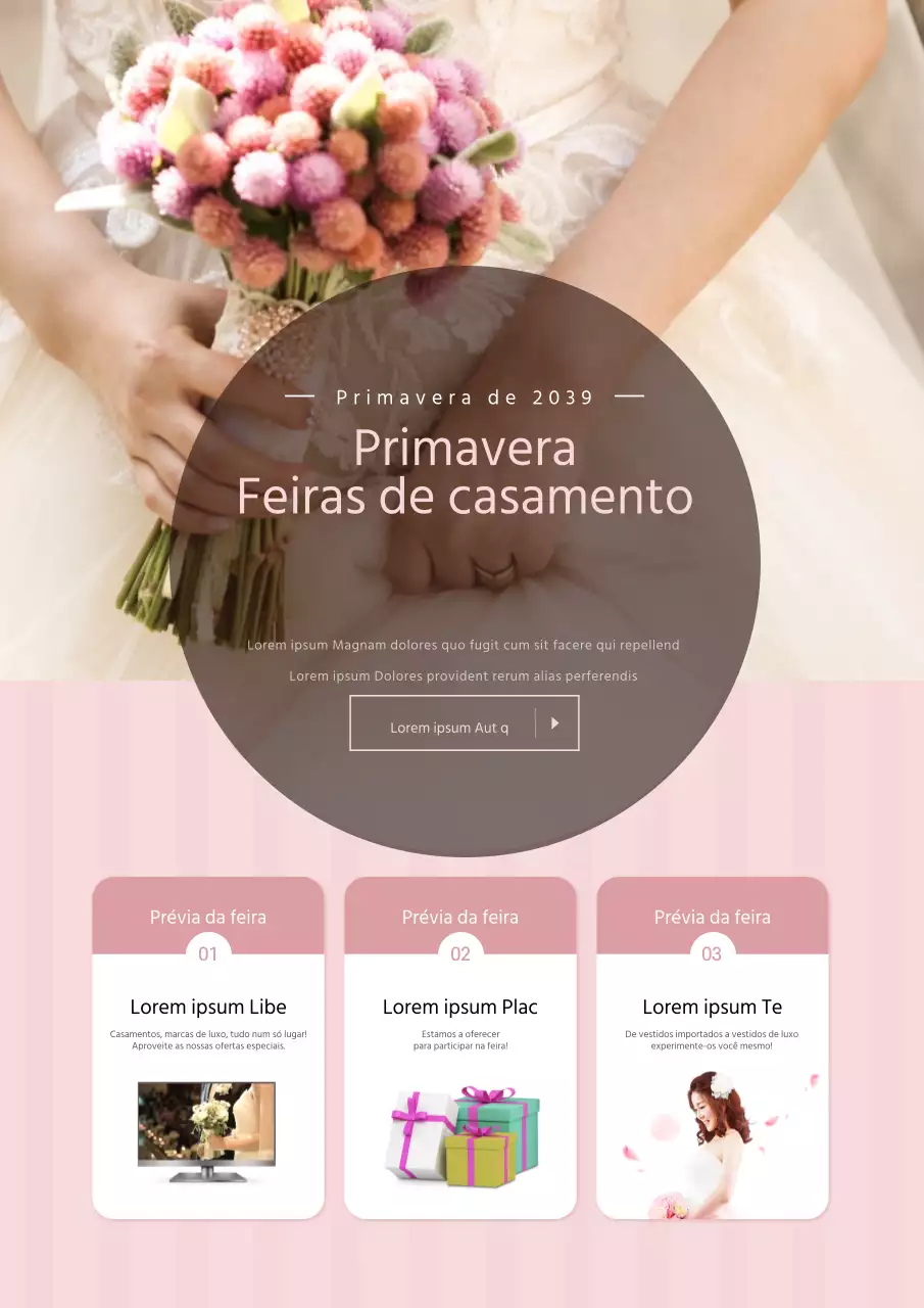 Feira de Casamentos da primavera