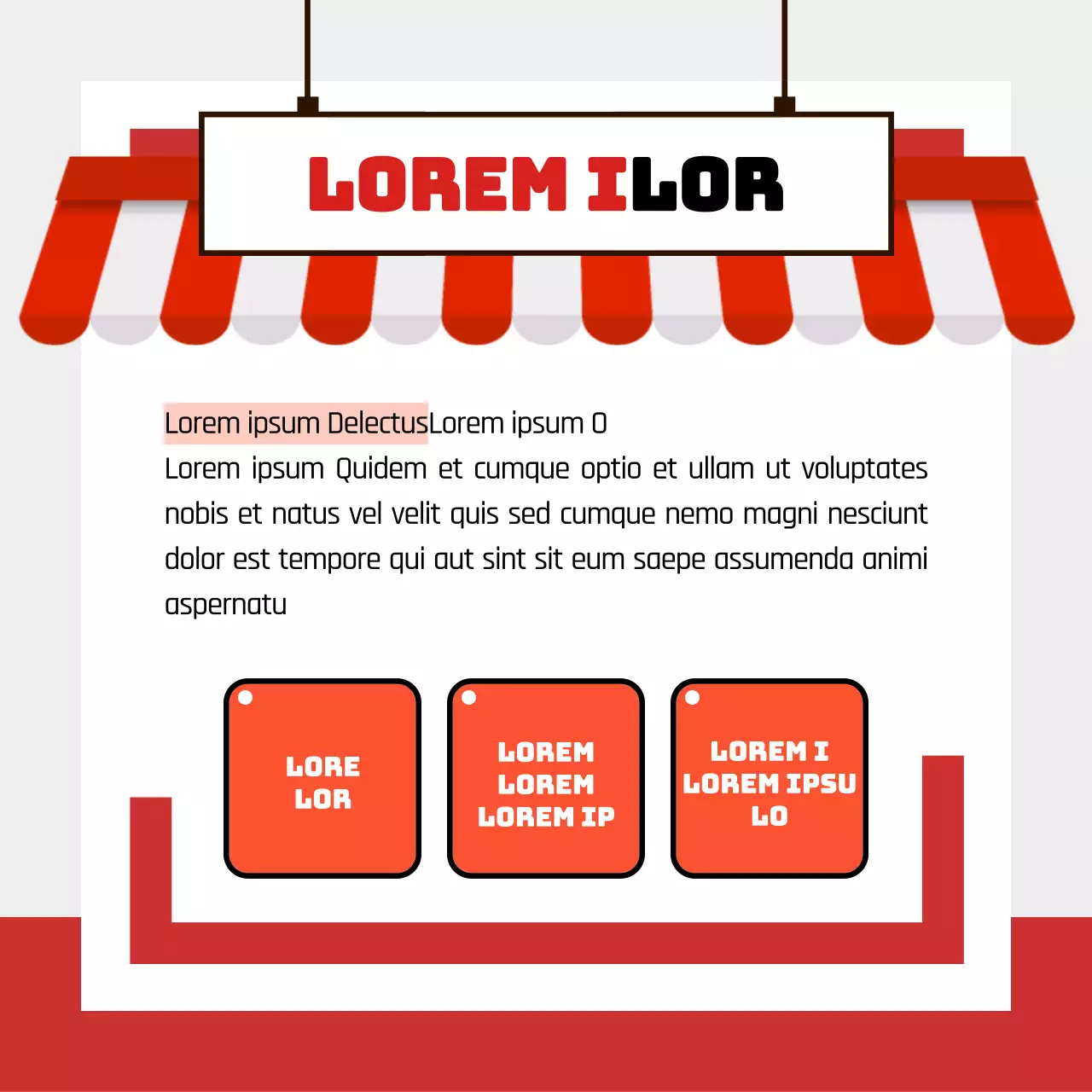 Lokaal Wetboek van Koophandel met het rode winkelconcept