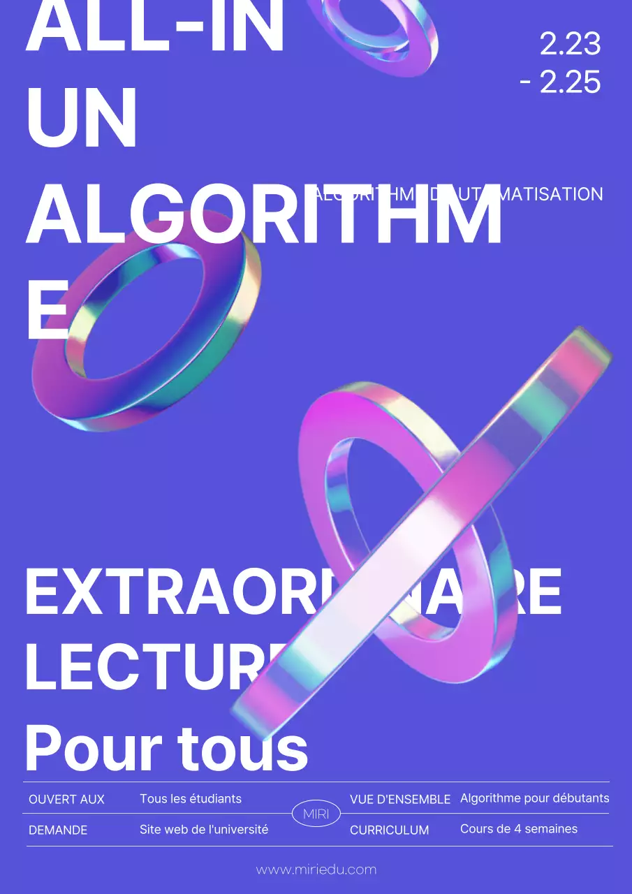 Un cours accéléré sur les algorithmes simples en violet