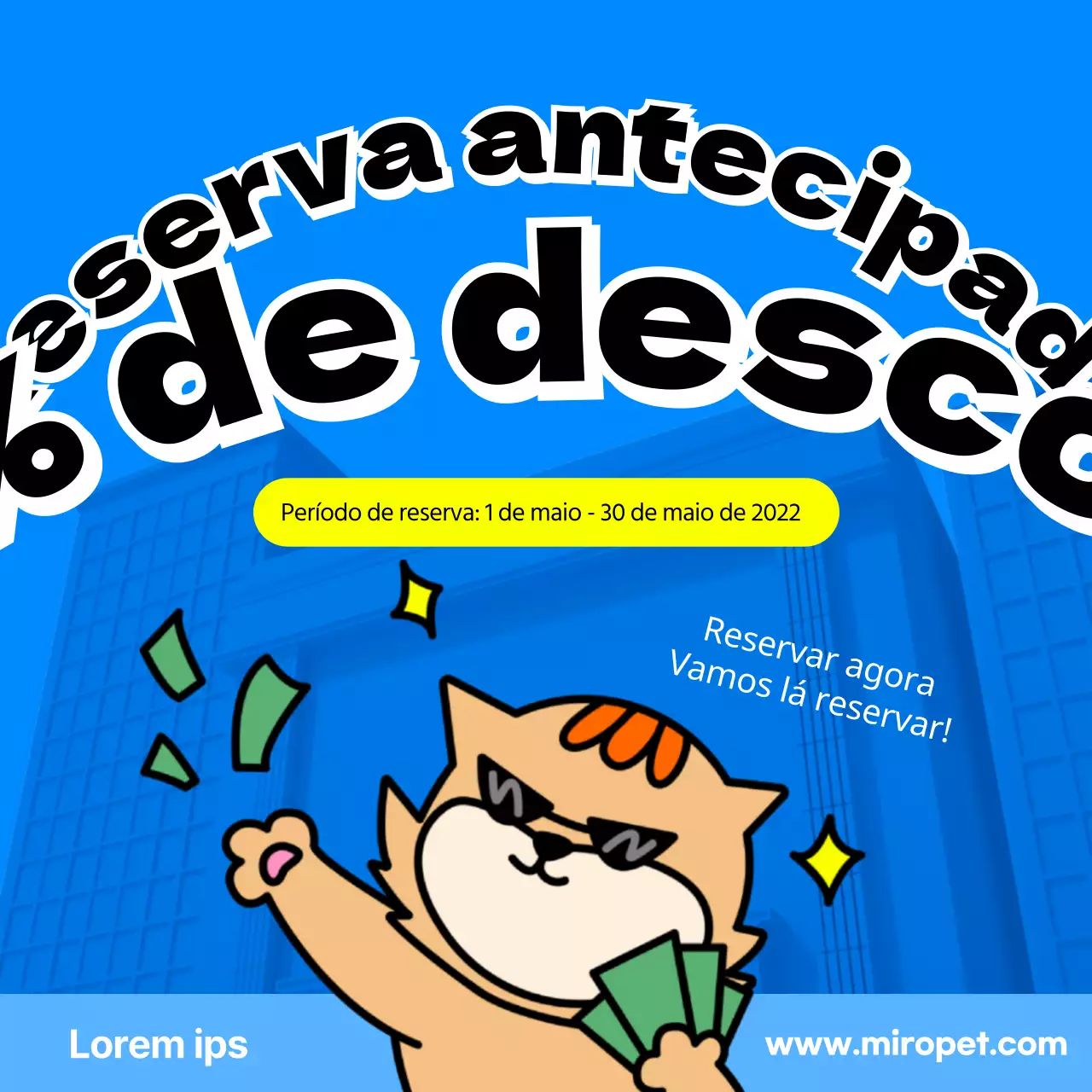 Informações sobre o desconto de pré-encomenda da Blue Cat