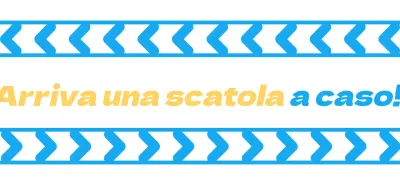 Vari disegni di personaggi animali vestiti da corrieri con un motivo a griglia blu e bianco