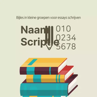 Essay Schrijven School