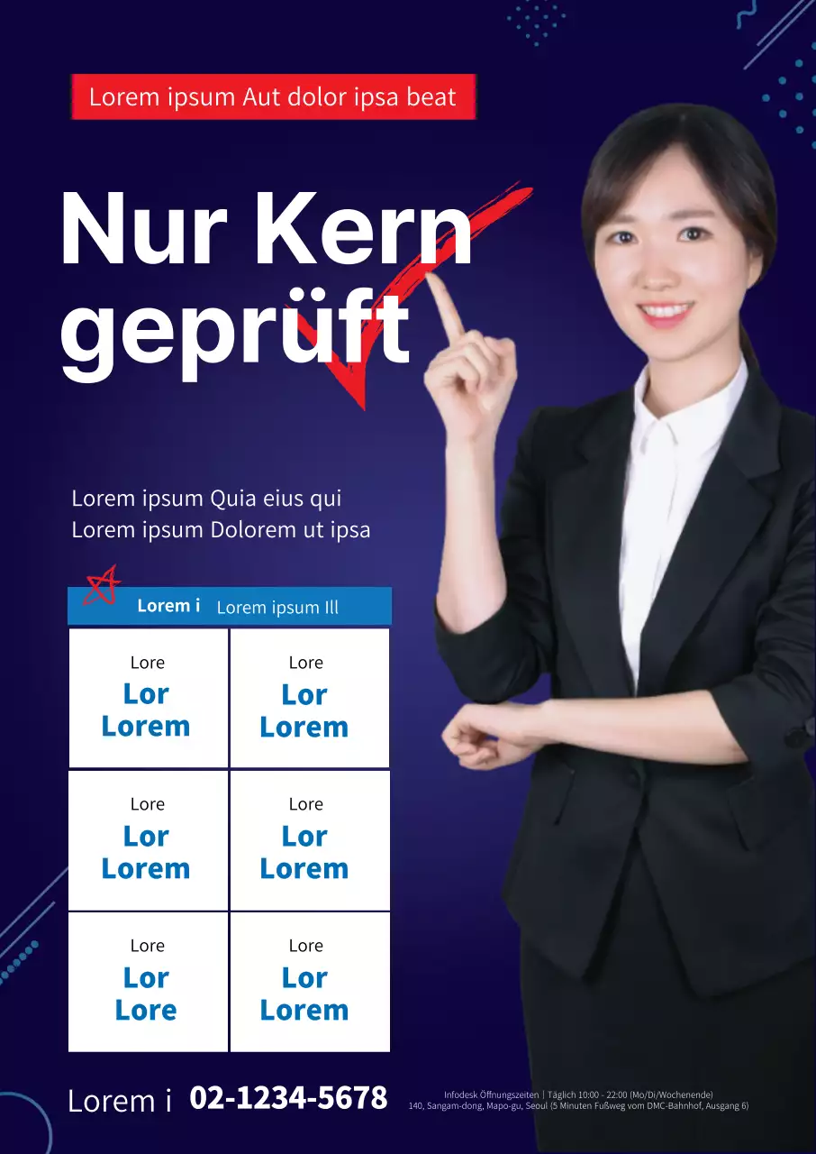 Marineblaues FotoBesonderer TextGute LehrkräfteWerben Sie für Ihre Schule