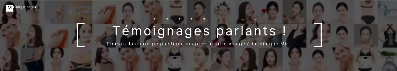 Bannière de chirurgie plastique