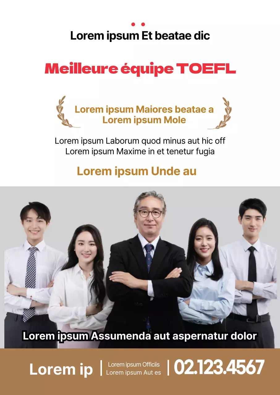 Rouge Beige Photo Lettering Highlighted Academic Tutor Promote Tutor