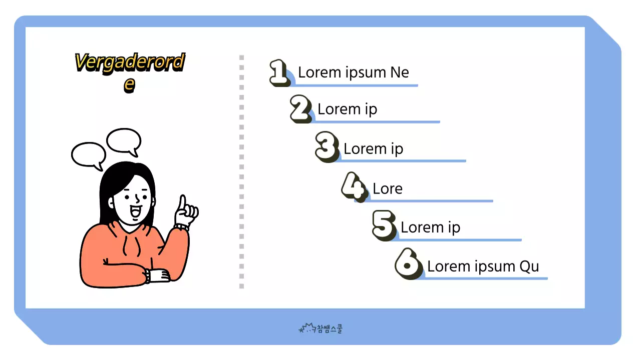 Klassenbijeenkomst in lichtblauw