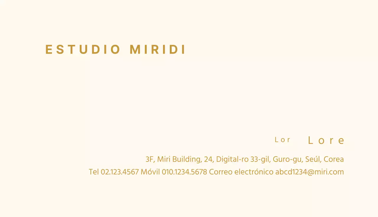 Estudio Círculo Borde Beige