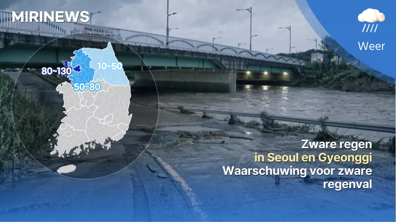 Schone tekstmarkering Waarschuwingen voor zware regen Weerbericht YouTube-miniaturen