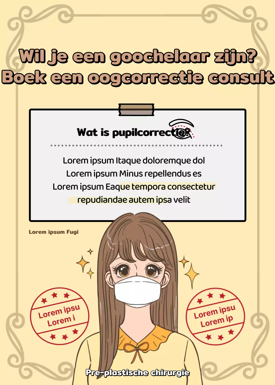 Consulten met korting en leuke cartoonillustraties