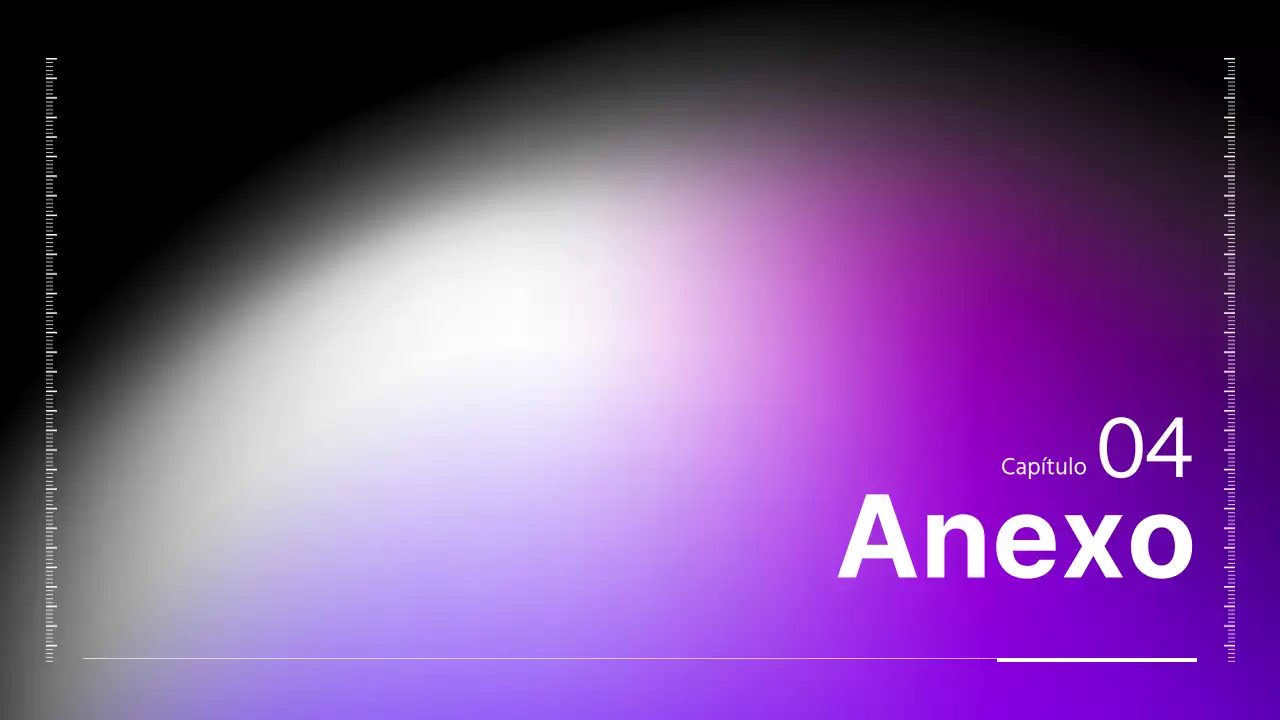 Presentación IR con gradiente negro, azul y rojo concepto de negocio