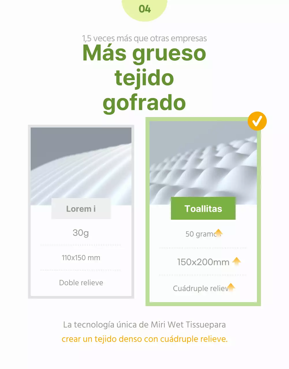 Toallitas simples amarillas y chartreuse explicadas