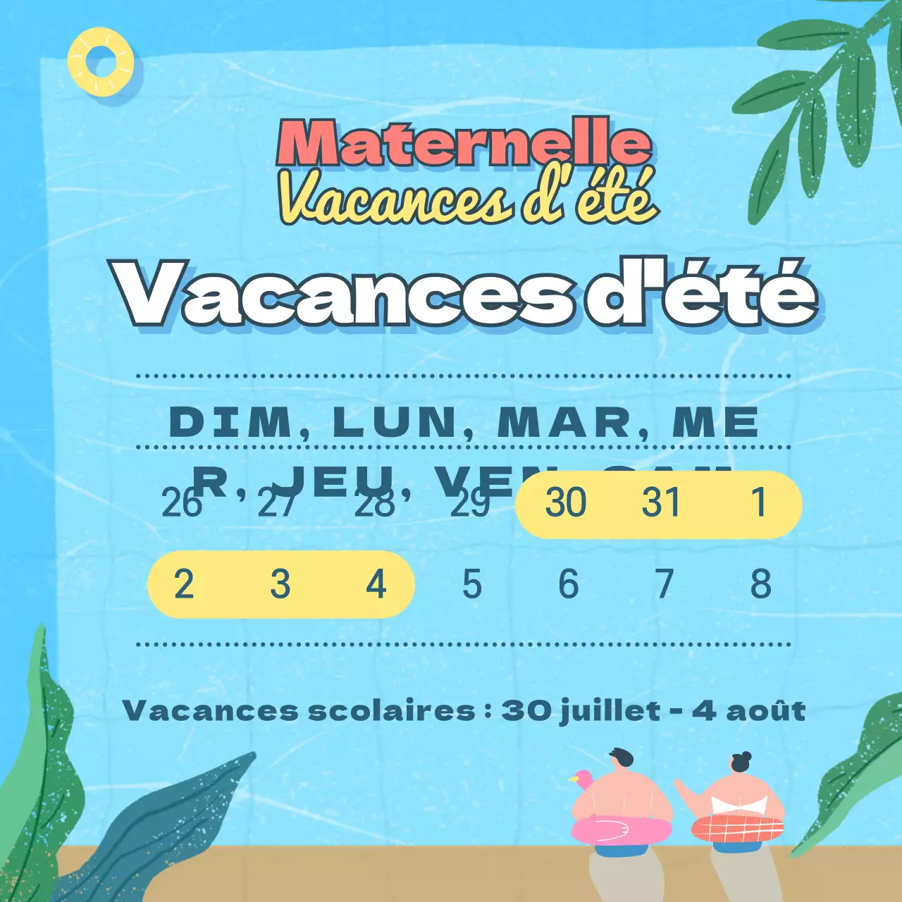 Vacances d'été