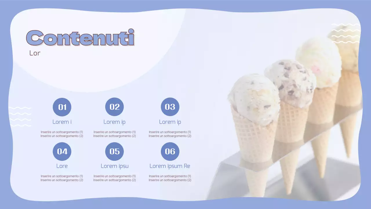 Analisi della tendenza al gelato colorato in tonalità pastello Indagini sui consumatori