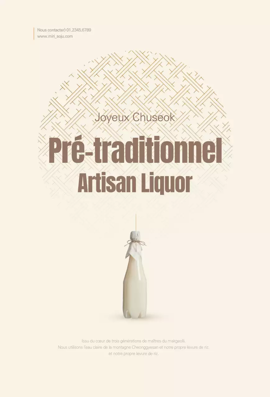 Cartes postales traditionnelles dans les tons beiges