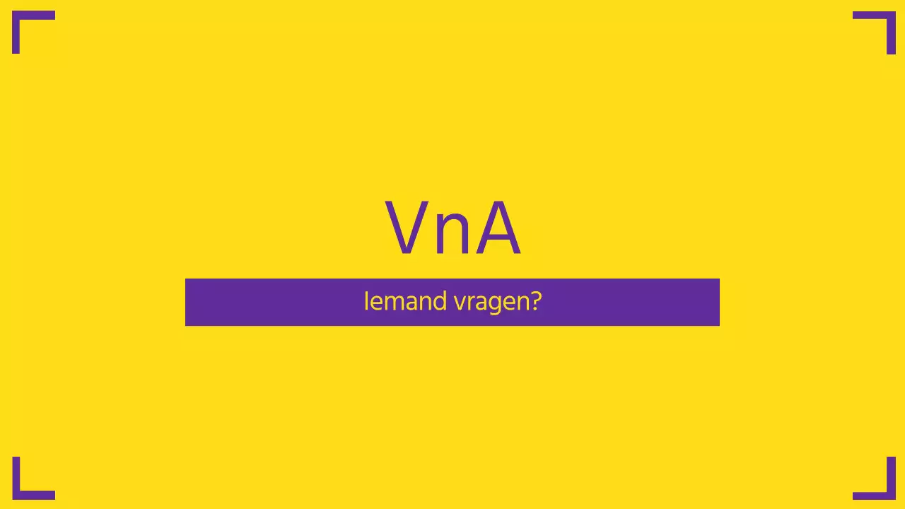 Een sterke, strakke presentatie in geel en paars