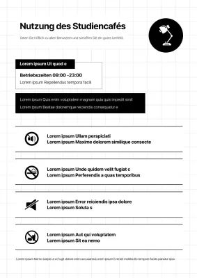 Wie man Karo auf Schwarz verwendet