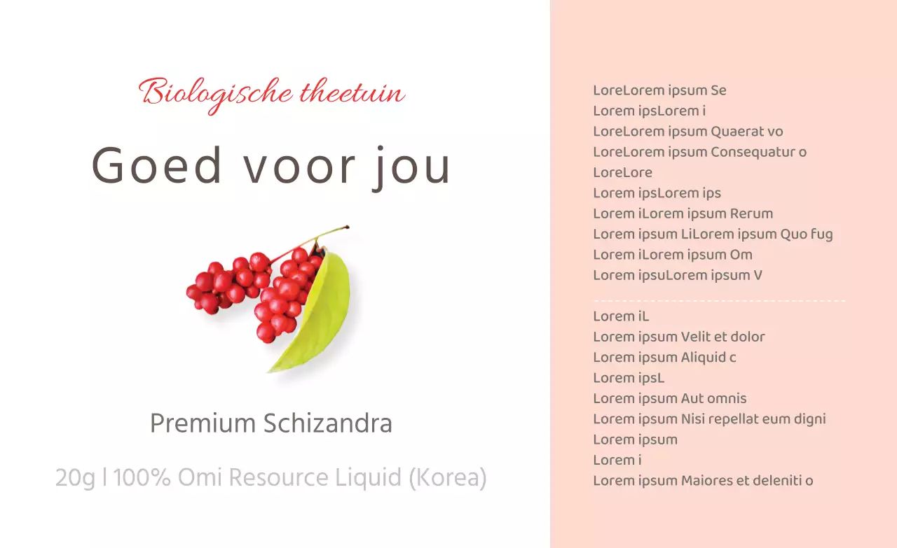 Rode eenvoudige schizandra sticker