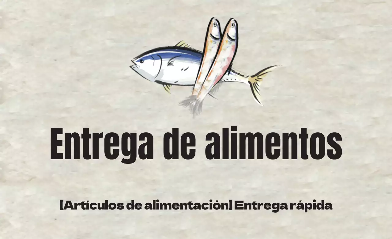 Entrega de alimentos