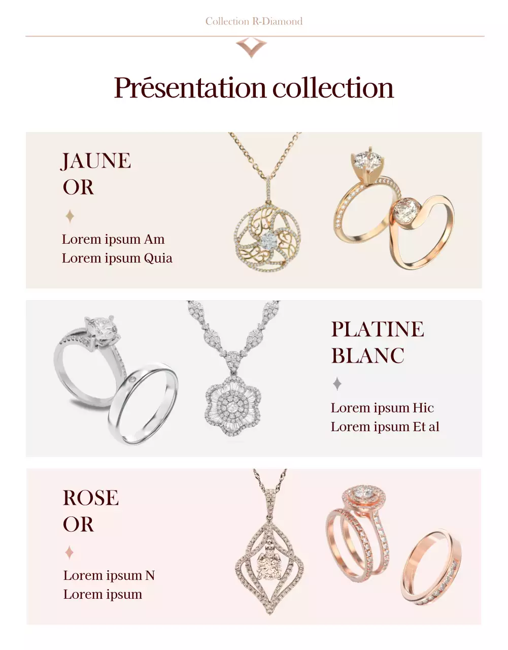 Bague en diamant White Day Promotion