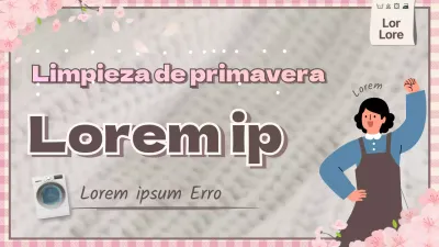 Bonita miniatura de lavandería rosa y marrón muy limpia