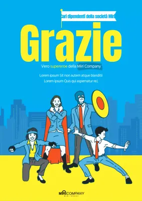 Un bel post di apprezzamento per i lavoratori blu e gialli