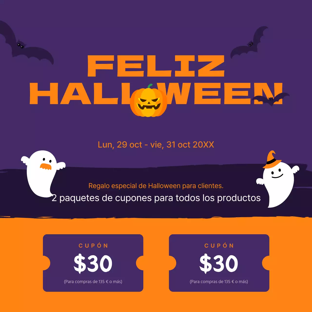 Cupones de Halloween