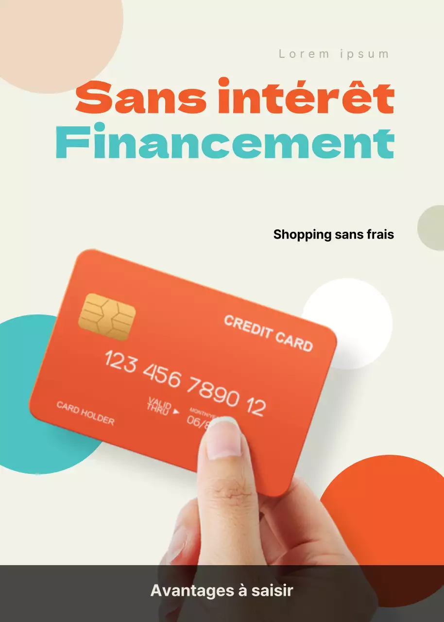 Offres sans intérêt