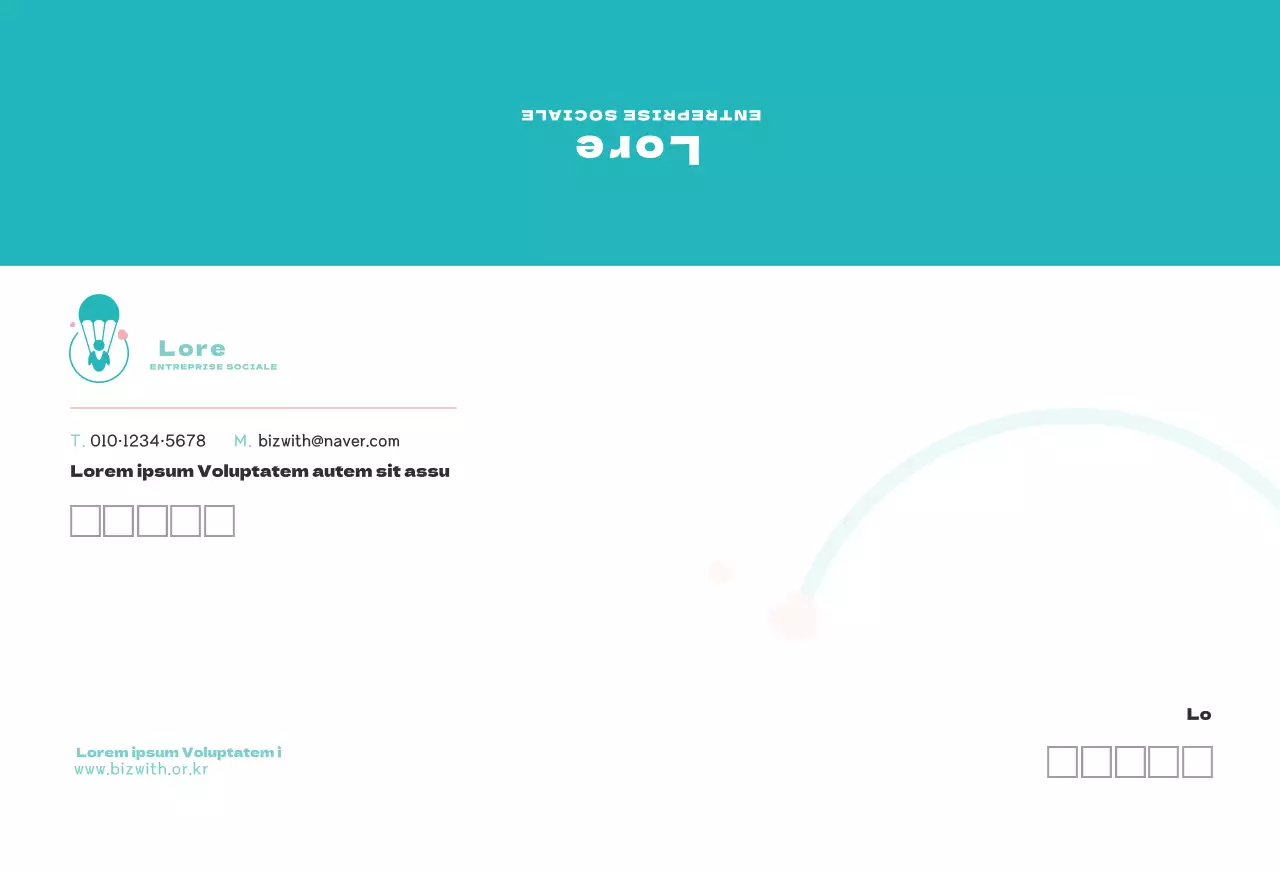 logo bleu propre entreprise à but non lucratif