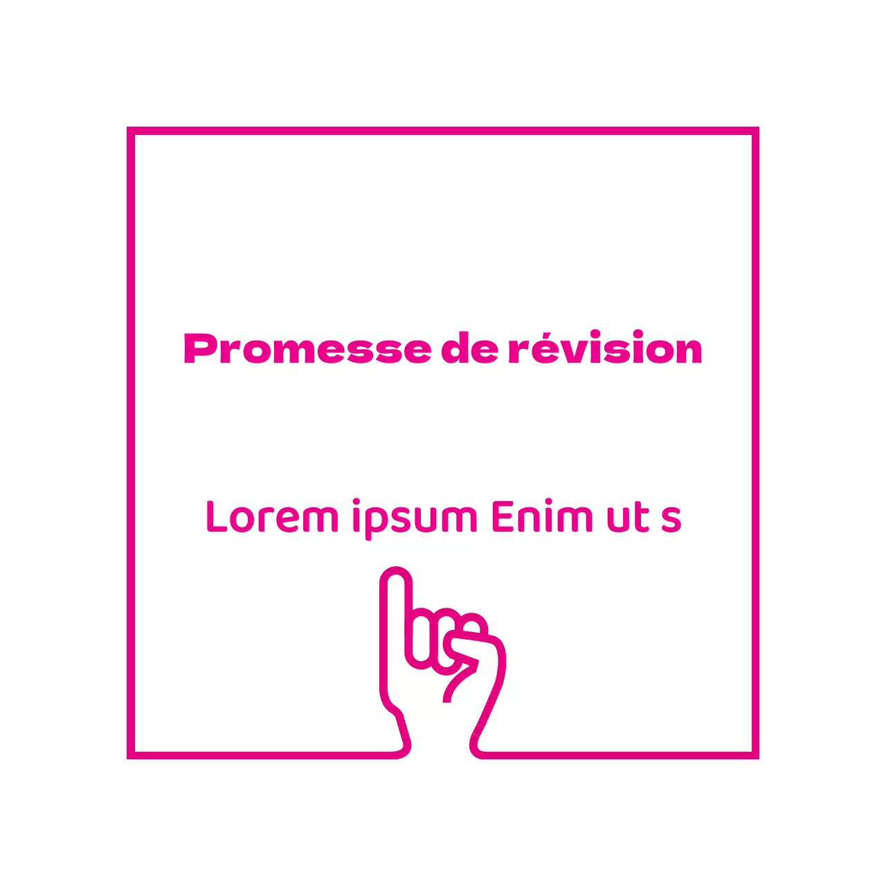 Autocollants de révision