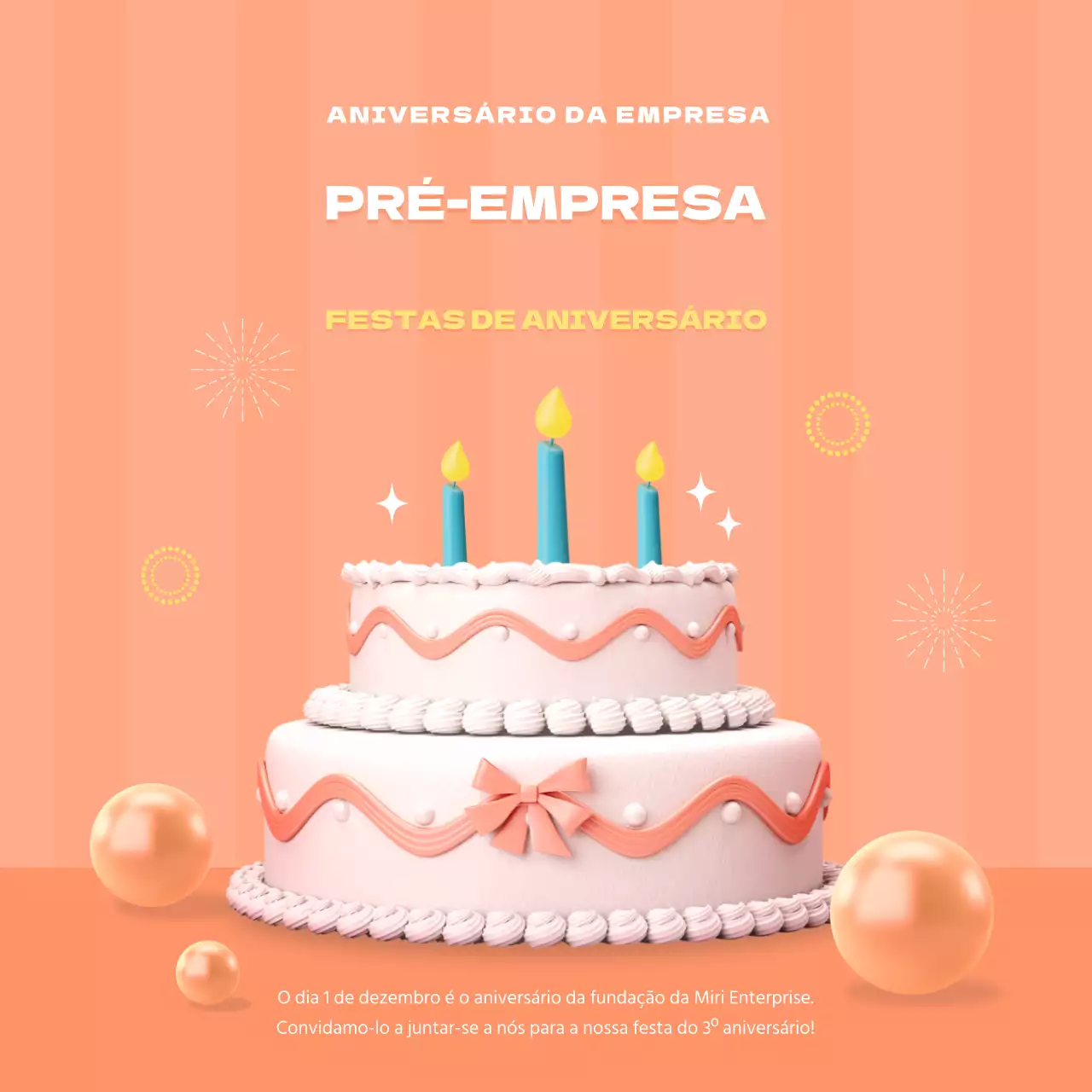 Um guia para celebrações de aniversário kitsch em laranja e amarelo