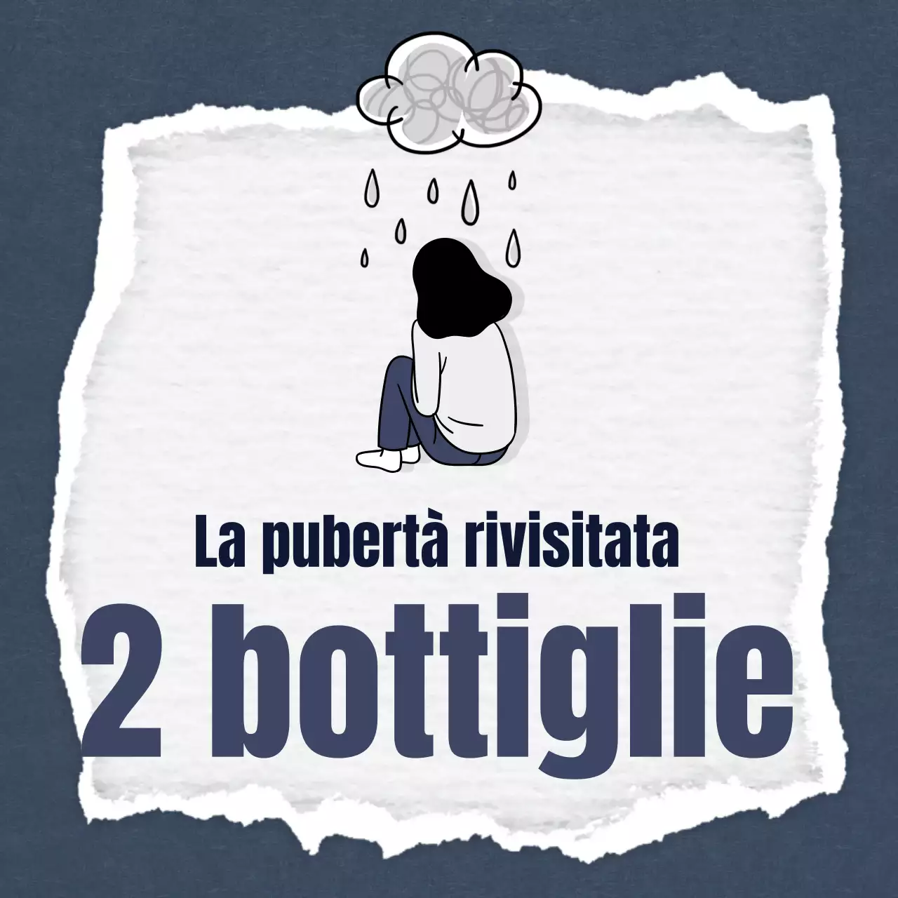 Promuovere un centro di consulenza minimalista, blu navy e grigio, a due a due.