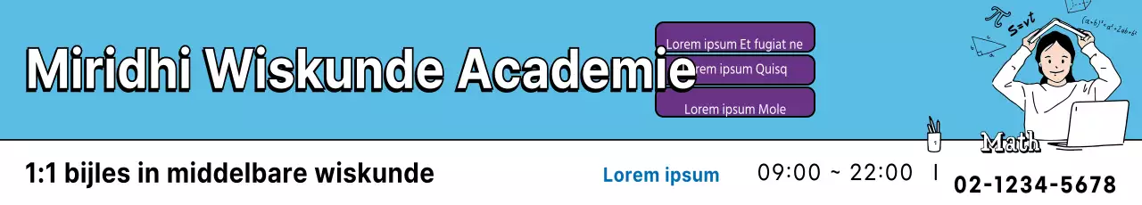 Blauwe wiskunde school