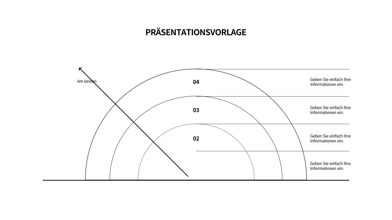 Einfache schwarze Formen