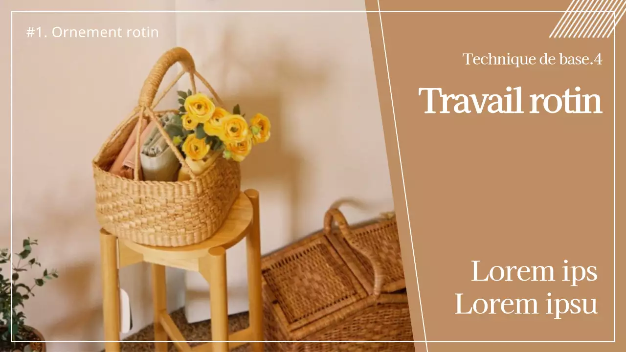 Chaleur brune Cours de vannerie en rotin YouTube thumbnail