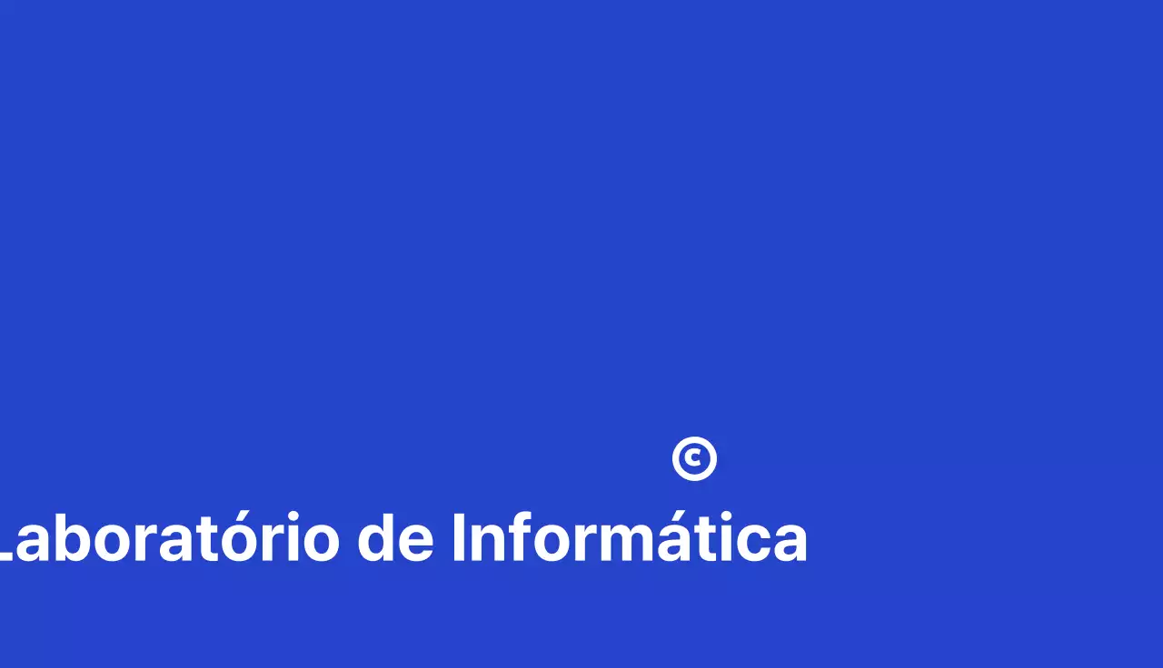 Cartão de visita com o logótipo da sua empresa sobre um fundo azul