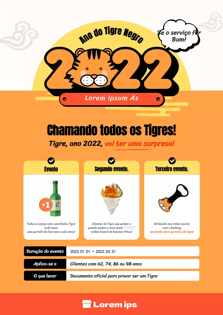 Eventos de Ano Novo em restaurantes com personagens bonitas de dragões azuis e amarelos