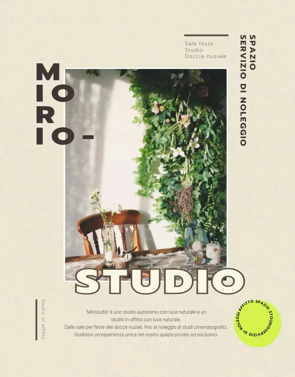 Per saperne di più sugli affitti di monolocali nei toni del nero e del beige