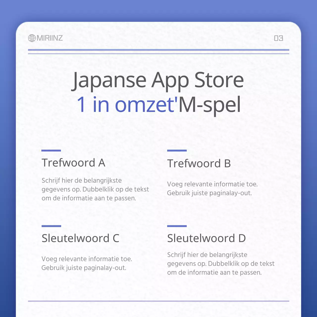 Papierstructuurkaart in blauw en grijsConcept NewsClipping