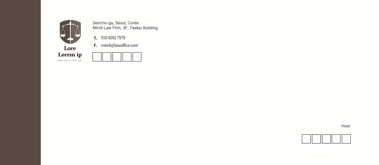 Cabinet d'avocats d'affaires moderne Brown