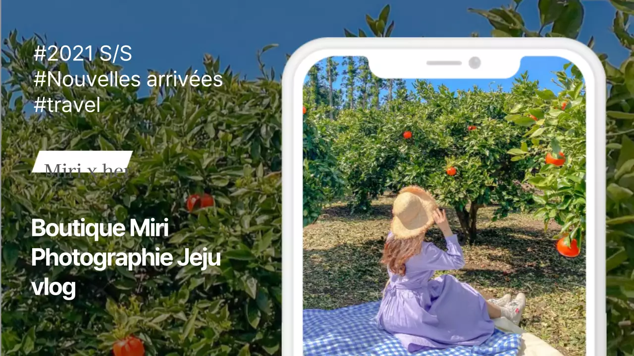 Vignette YouTube pour un vlog de shooting dans un centre commercial sur la mode propre